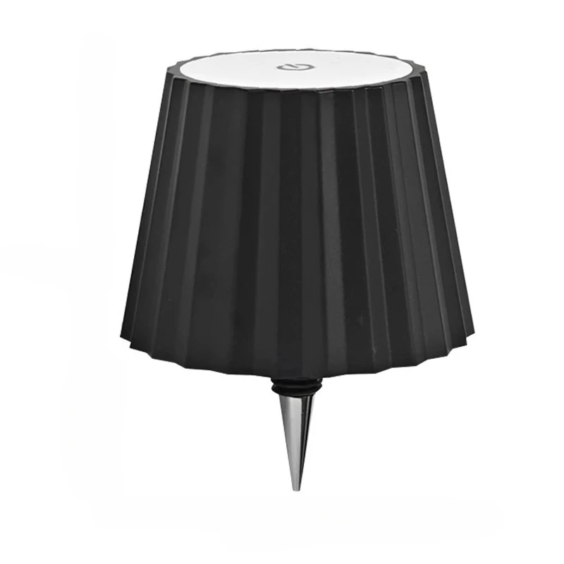 

RGB Portable Cork Design Dimmable Light Emitting Diode Table Lamp 5v Party Restaurant Bar Cafe