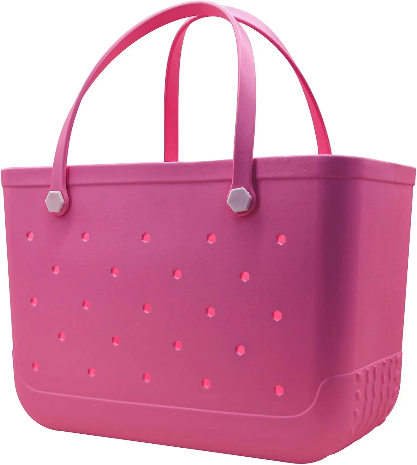 

Waterproof Sandproof Beach Tote Bag with Zipper Pocket and Phone Kickstand Cup Holder