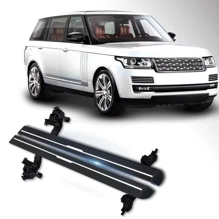Two-Year Waterproof Electric Running Board for Range Rover Long Wheelbase Version with Power Side Step Includes Warranty