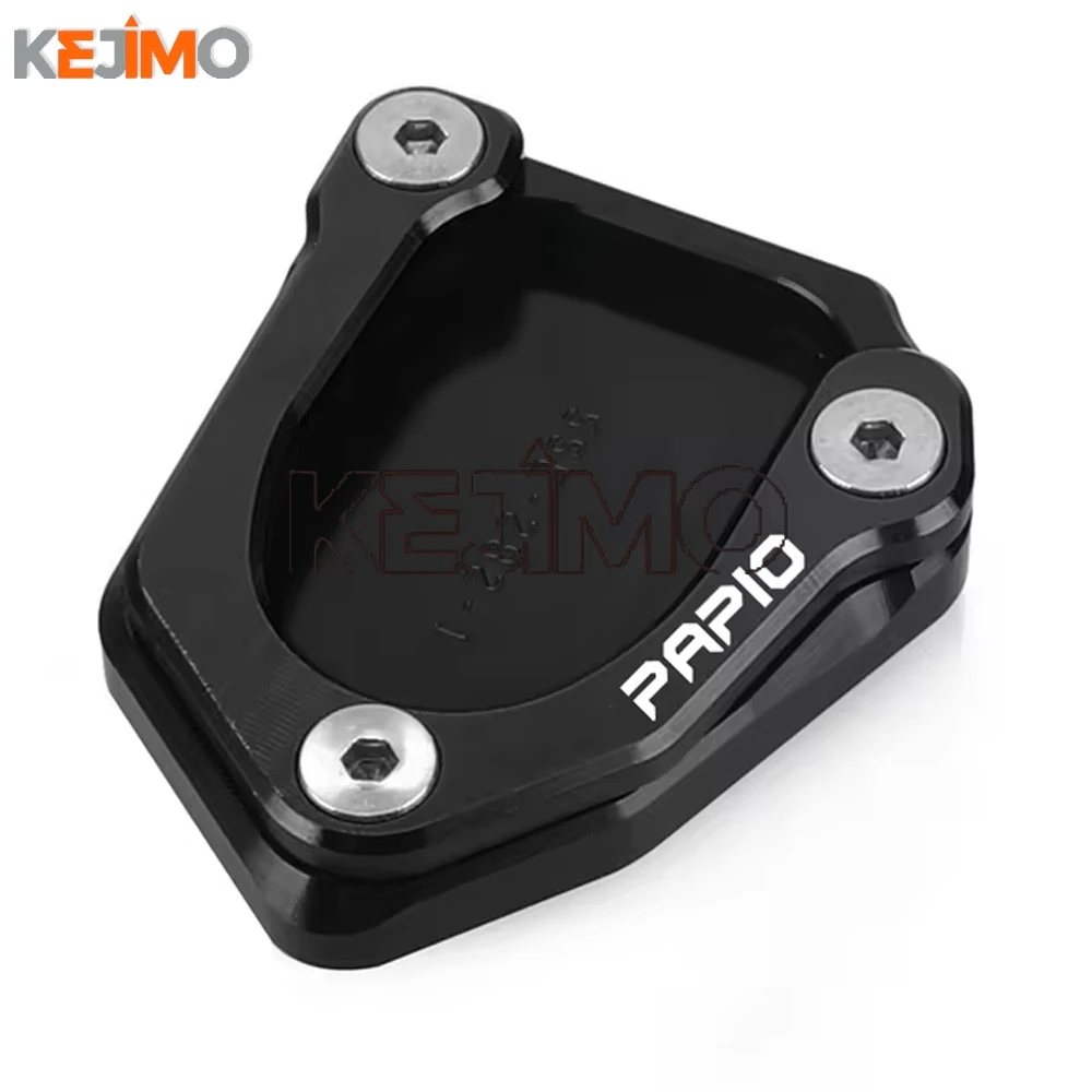 Motorcycle FOR CFMOTO CF MOTO XO PAPIO XO 125 XO-1 XO-2 Papio 125 CNC Foot Side Stand Extension Pad Support Plate Enlarge Stand 3