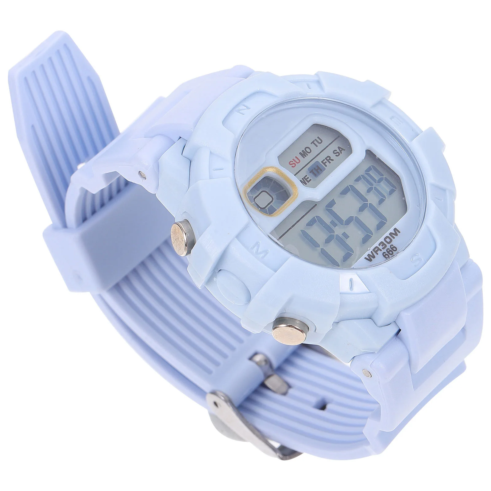 

Kids Digital Electronic Watch Alarm Stopwatch Waterproof Children Wristwatch Sports Student Luminous Timer Outdoor