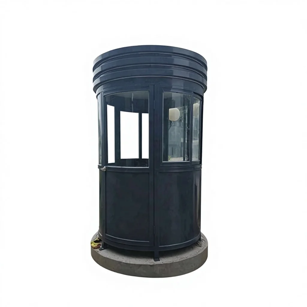 Traditional Steel Structure Security Booth for Aliexpress, Waterproof Tall Design, Carport Outdoor Indoor Use