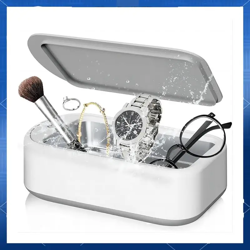 

Ультразвуковые очистители часов для ювелирных изделий, портативный ультразвуковой очиститель 40 Вт, 48 кГц для чистки, очков, часов, вилка стандарта США