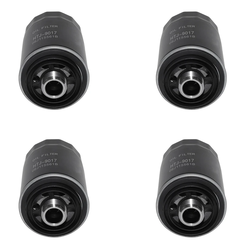 

4X Car Oil Filter For A3 A4 A5 For VW PASSAT For SKODA YETI 06J115561B, 06J115403C-AD39