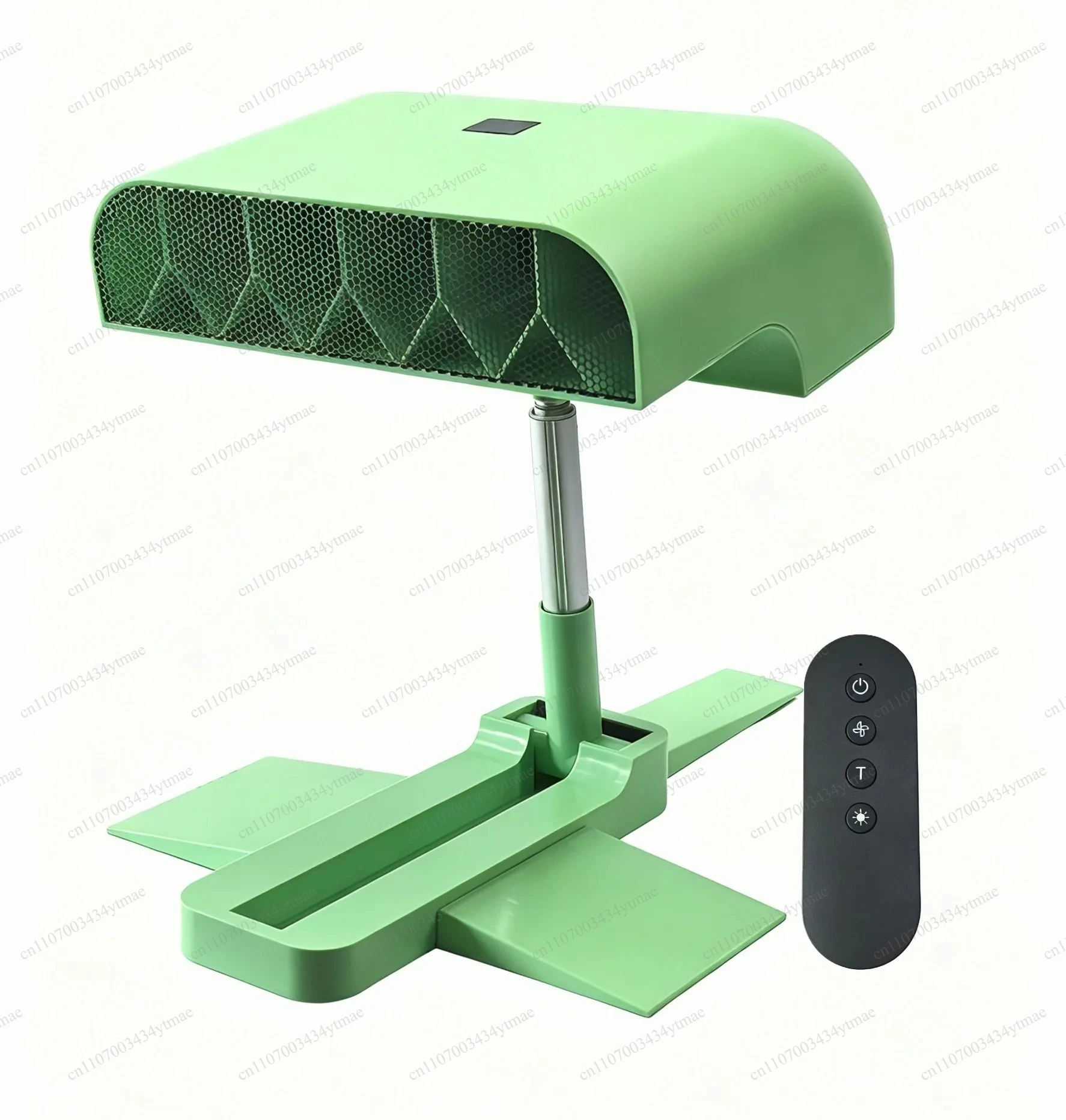 5‑Speed Remote Control Bed Air Circulator Fan, Portable Under‑quilt Blanket Air Circulation Fan for Sleeping