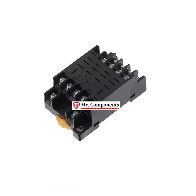 1PCS PTF14A (LY4. HH64P) reinforced flame retardant black relay base/seat New In stock