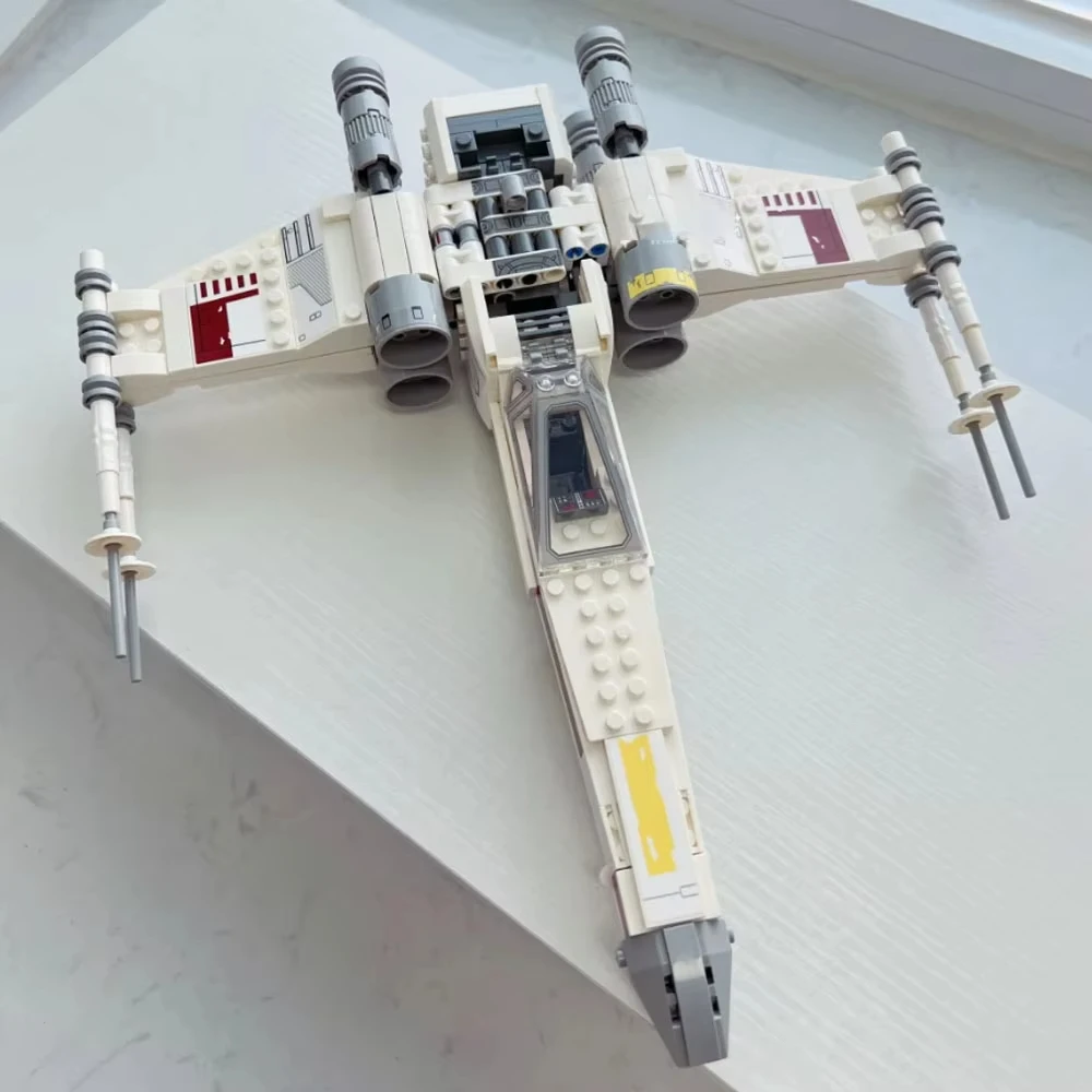 

New inventory Super spaceship X-wing fighter building block model space war assembly brick toy children adult holiday gift