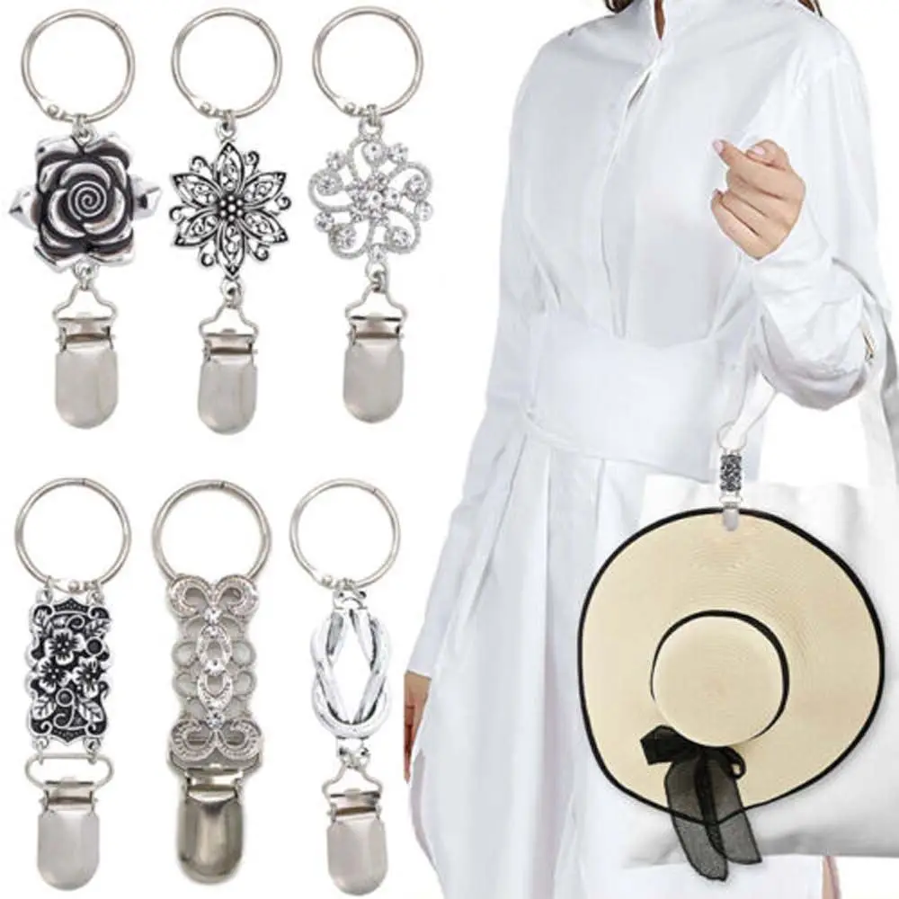 الكبار قبعة بطة كليب على ظهره التخييم التنزه مقاطع الأمتعة على حقيبة السفر قبعة حارس كليب حجر الراين قبعة حامل مقاطع قبعة