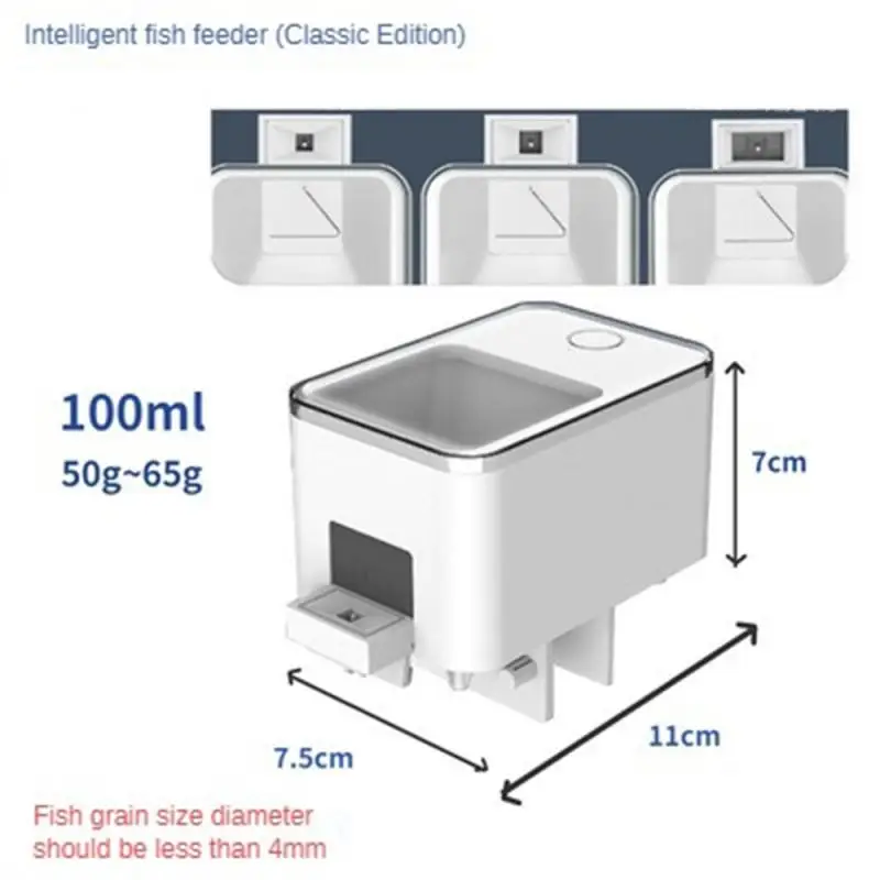 Feeder Large Capacity Various Capacities Remote Control Feeder Hi-tech Feeder Ornamental Fish Automatic Feeder Fish Tank Feeder