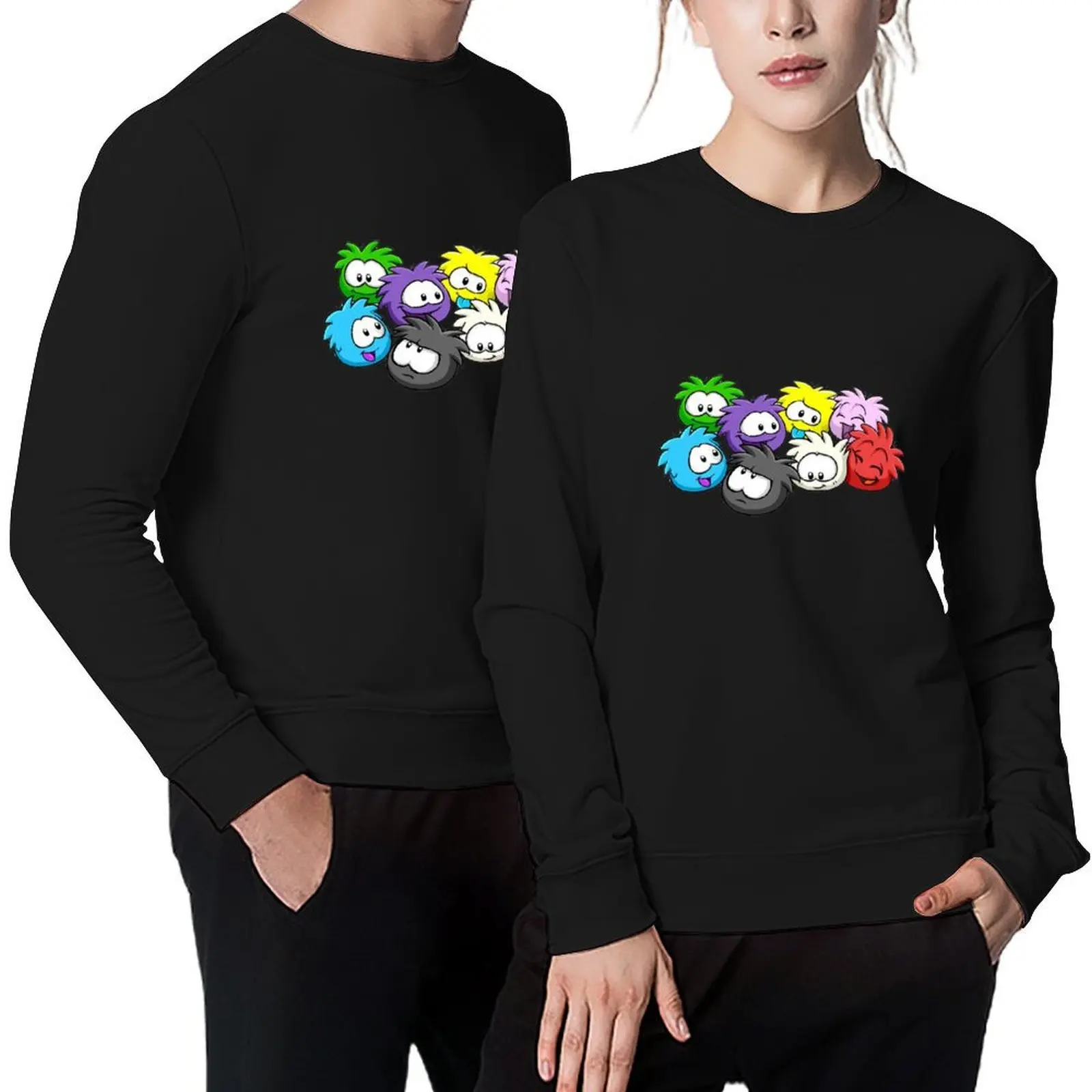 

Club Penguin Puffles Pullover men clothing men's winter sweater men's sweat-shirt mens clothing sweatshirt for men