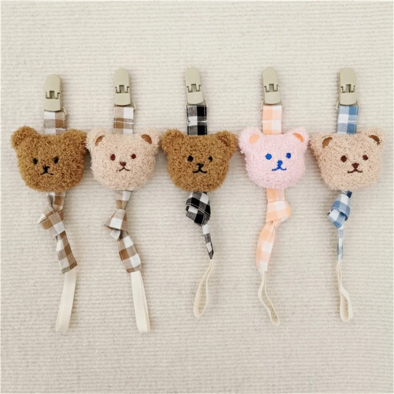 Portable Baby Pacifier Clips Universal Holder Leash for Boys & Girls Whole length 35cm/14-inch Lightweight Clip Gift