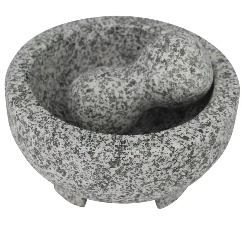 

Fully Upgraded NEW 6in Granite Molcajete.HOME. Free shippment