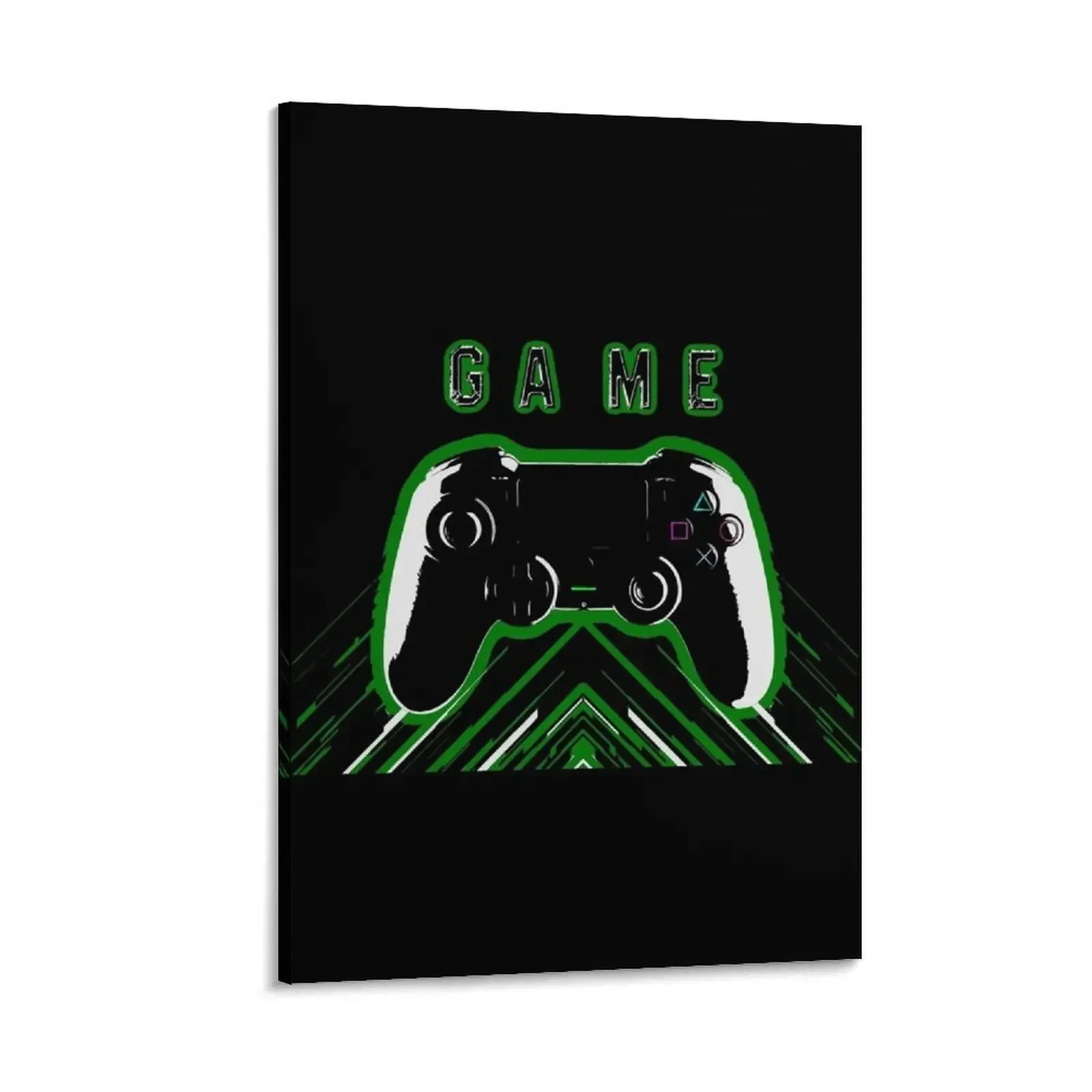 

Green controller Canvas Painting living room decoration Decor for room luxury home decor Decoration