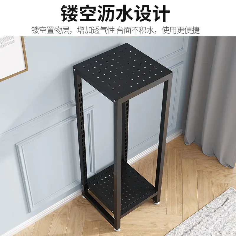 Simple Modern Plant Shelves Stable Bearing Flower Stand Rack For Plants Adjustable Stable Durable Floor Flower Shelf