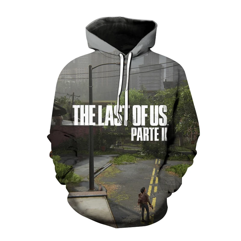 

The Last Of Us Hoodies Game 3D Print Hooded Sweatshirt Men Women Fashion Oversized Hoodie Pullover Cosplay Hip Hop Coat Clothing