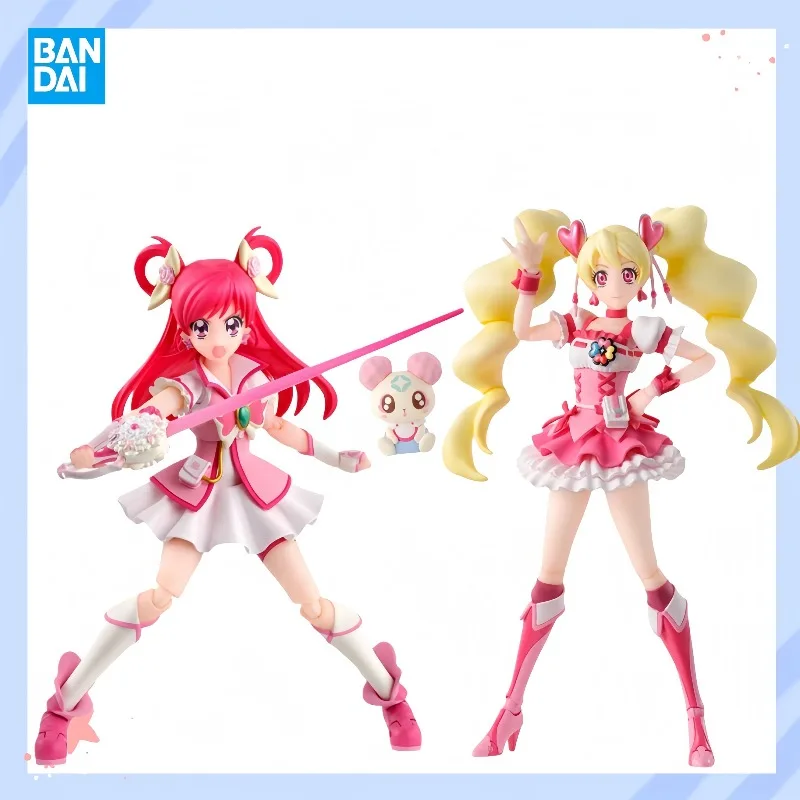 【在庫あり】バンダイ SHF -プリキュア キャラクターデザイナーズエディション- キュアドリーム キュアピーチ アニメフィギュア 関節可動モデル玩具 ギフト