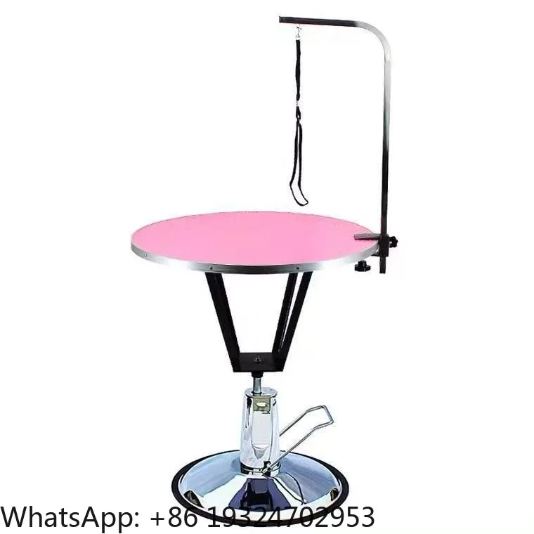 Mesa de Peluquería Canina Pet Solon G.as con Brazo Ajustable, Equipo Veterinario, Mesa de Peluquería para Perros/Gatos
