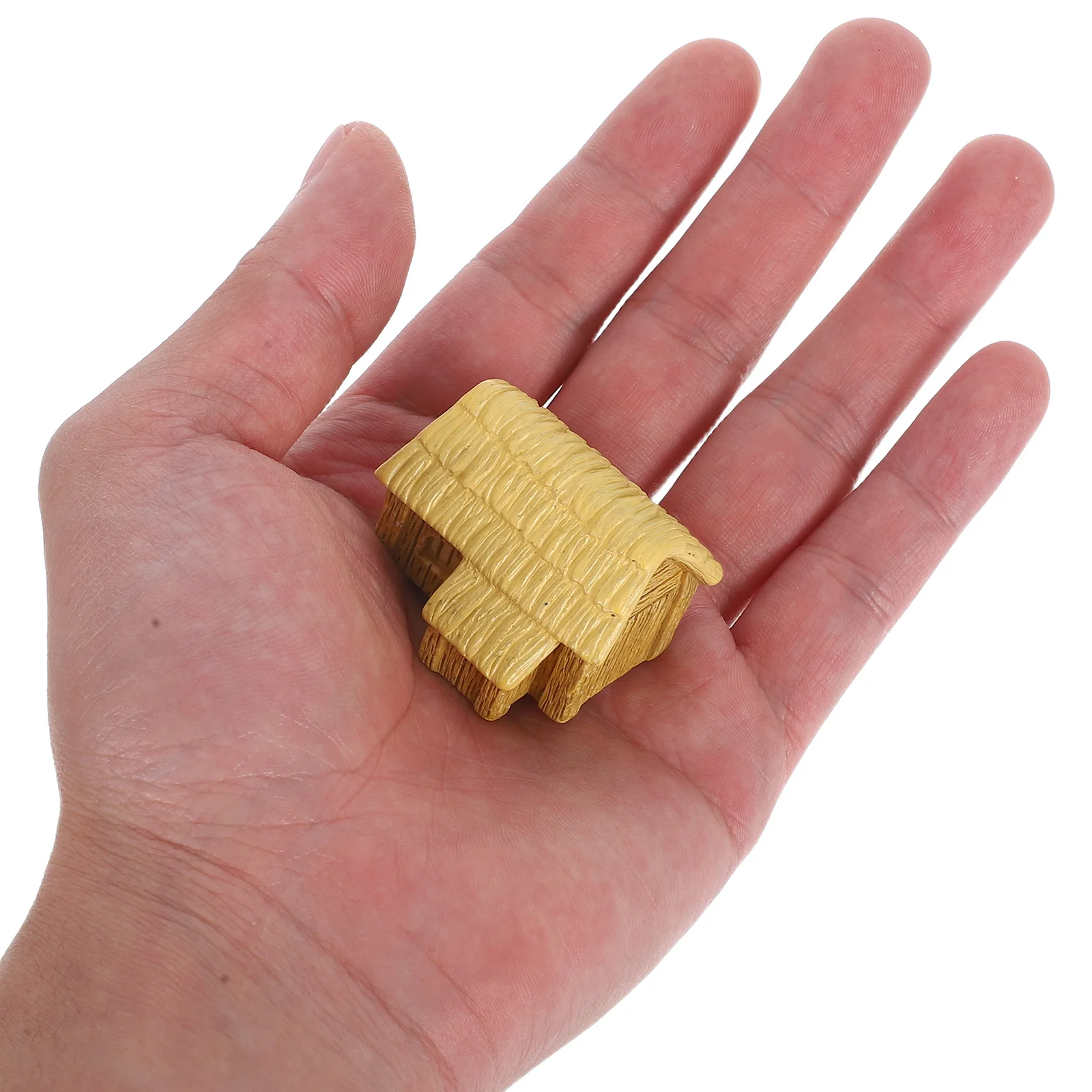 

Tiny Resin Figurines Mini Houses for Crafts Gardening Ornaments Dollhouse Accessories European Style Decor