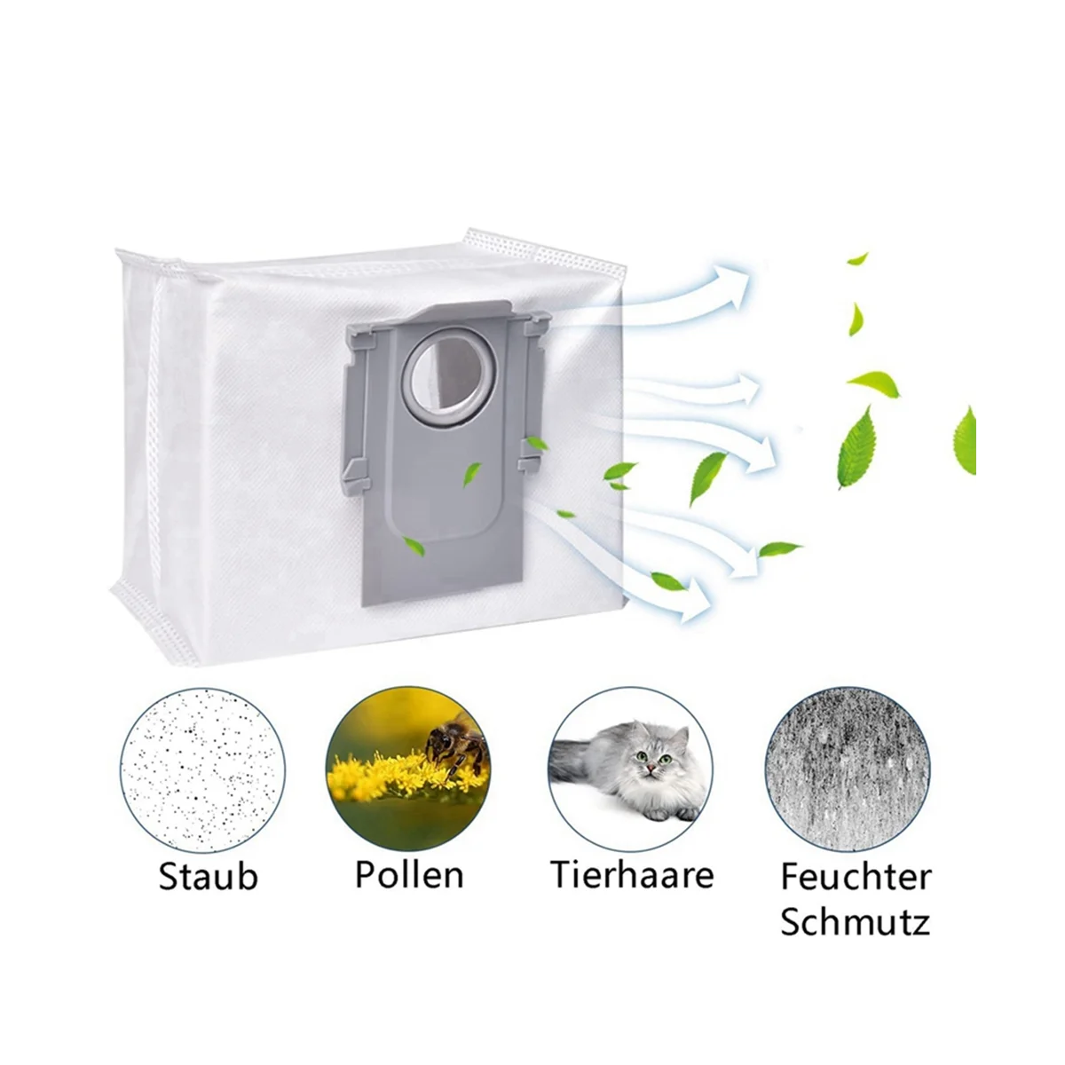 A14G-9Pcs كيس لجميع الغبار ل S8 S8 زائد S8 + S8 برو الترا G20 مكنسة كهربائية روبوت استبدال الملحقات جزء