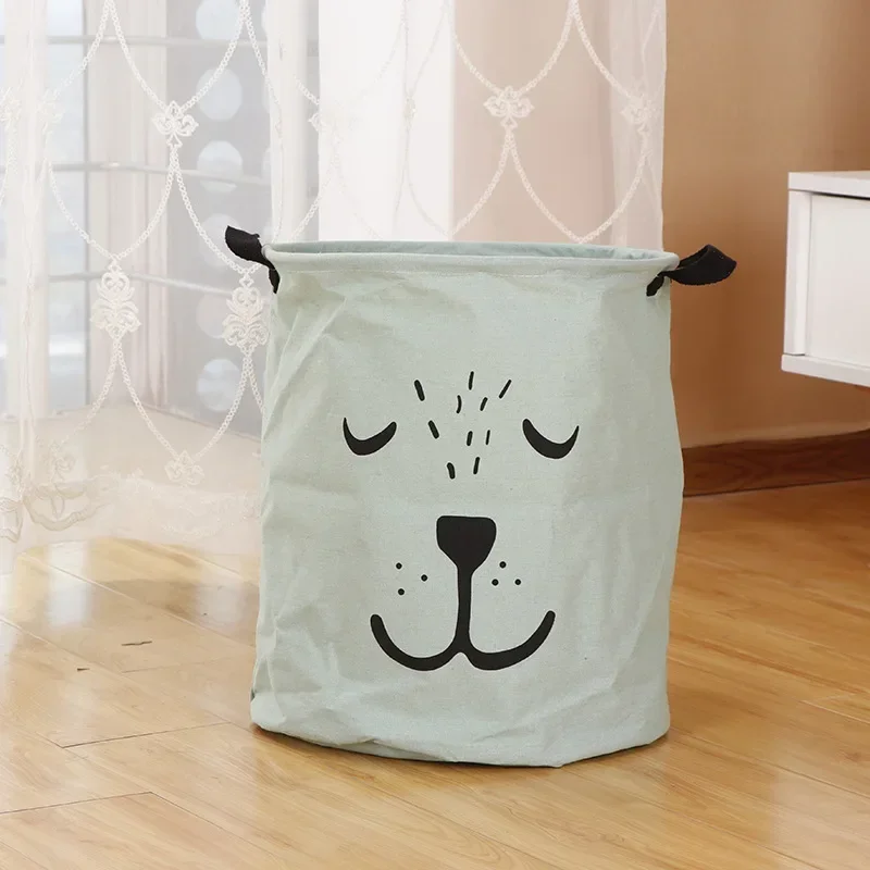 Foldable Laundry Basket Large Capacity Laundry Hamper Dirty Clothes Storage Organizer Clothes Kid Toy Sundries Storage Bag