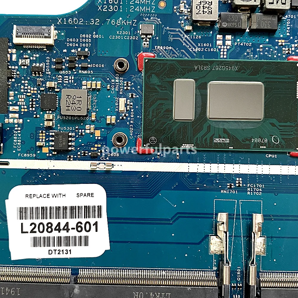 Imagem -03 - Placa-mãe para Pavilhão hp X360 15-cr 15t-cr I38130u I59250u I7-8550u Cpu 178811b 448.0eh10.001b L20844601