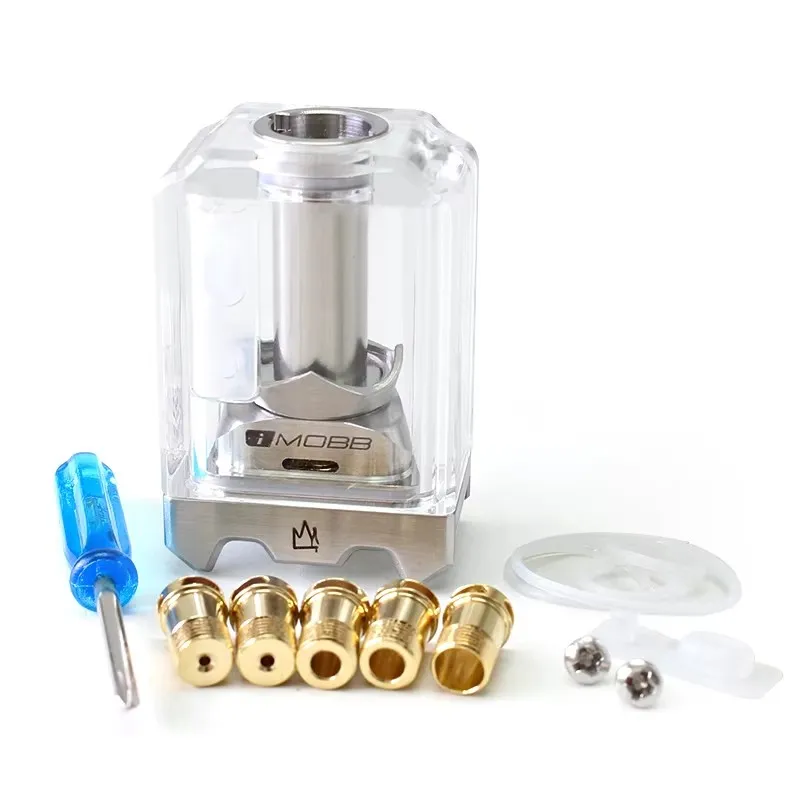 SXK Style Monarchy iMobb RBA 5.1 6 Boro AIO DTL RDTL Vape replacement coil for pod systems - gallery image 6