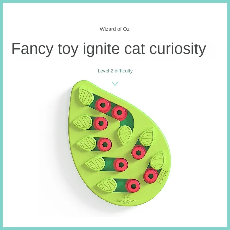 Cat Food Leakage Toys Educational Relieving Stuffy and Hidden Food for Breaking through the Customs Sniffing and Funny Cats