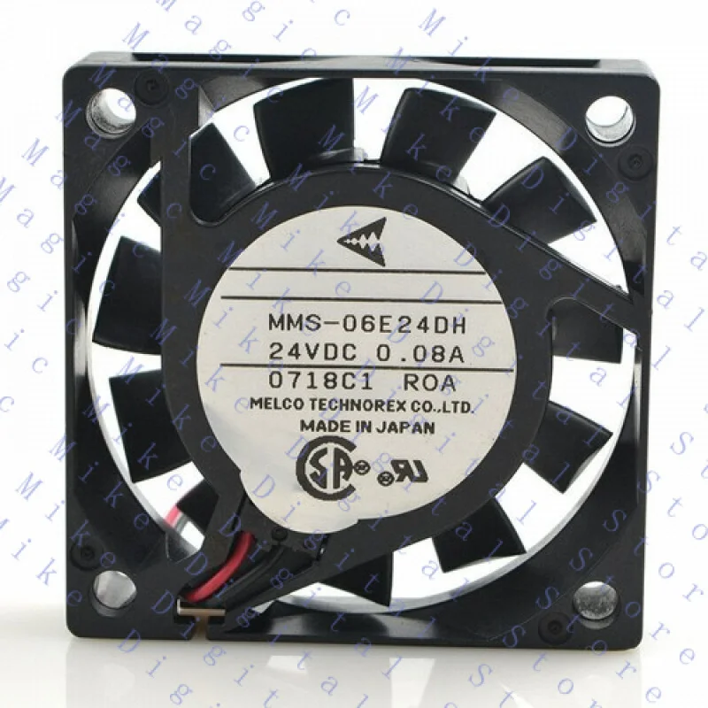 H  MMS-06E24DH 6cm 6015 24V 0.08A Inverter Dual Ball Mute Cooling Fan