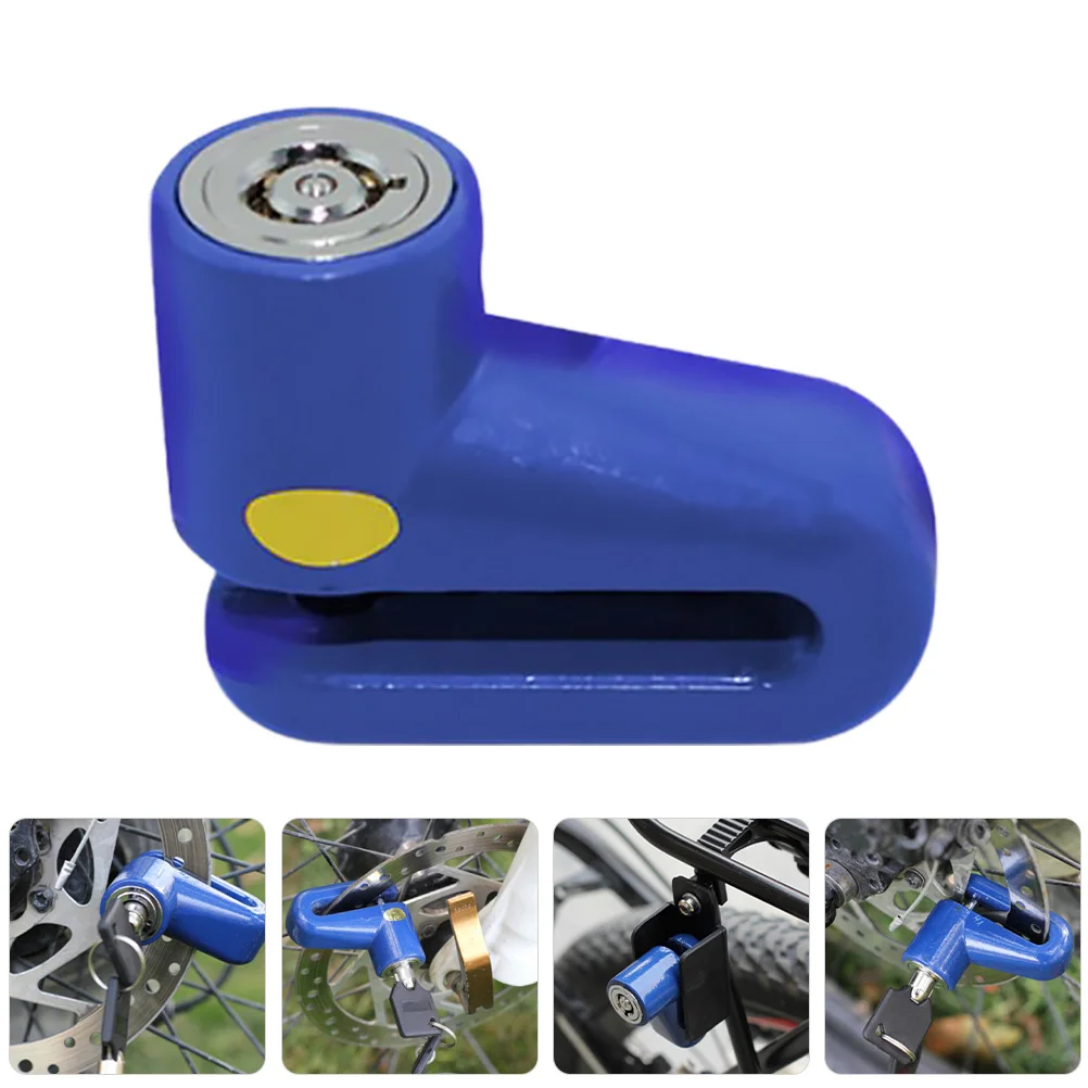 

2 Pcs Mini Disc Brake Lock Security Motorcycle Motorbike for Scooter Multifunction