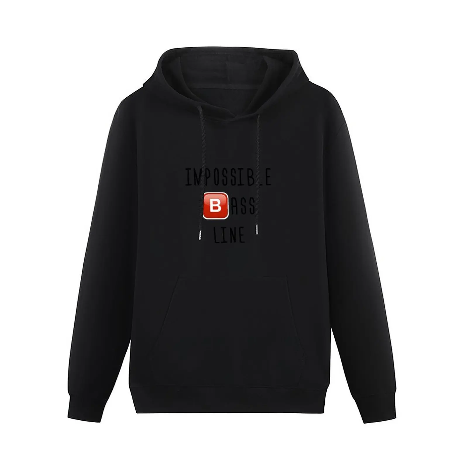 Impossible Bass line / Bassline Pullover Hoodie blouse korean autumn clothes graphic hoodies