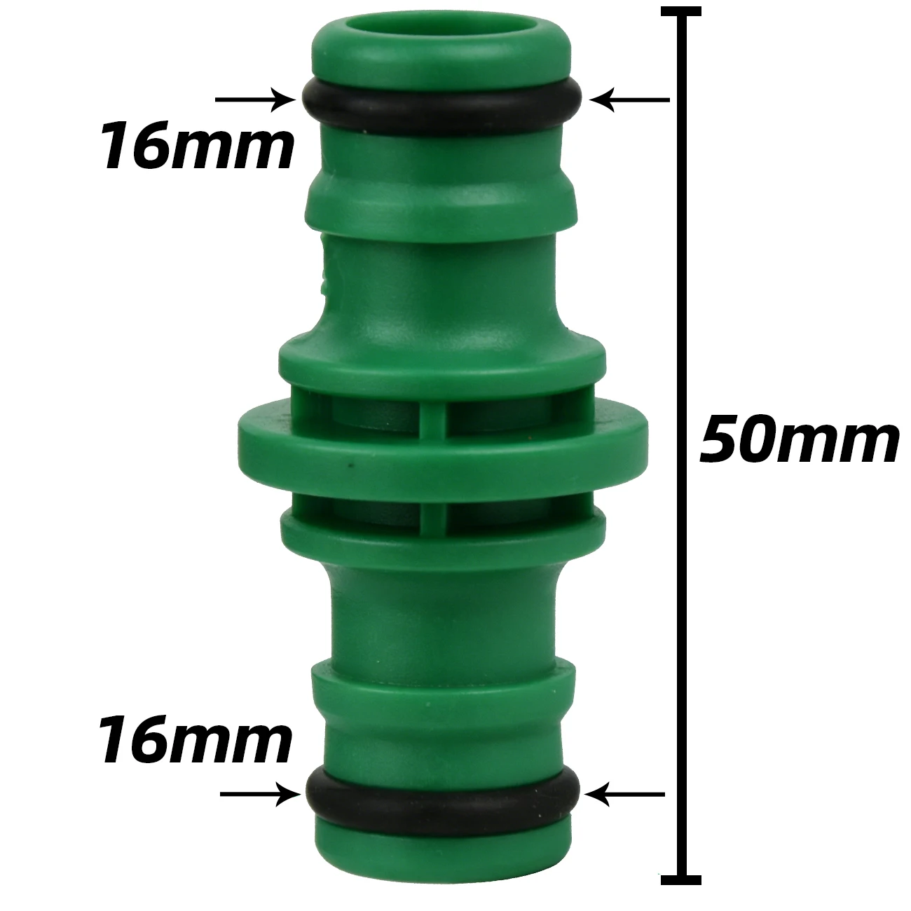 KESLA 6pcs Garden 16mm Quick Hose Connector Hose 1/2'' Coupling Joint Adapter Extension Set Repair Hose Pipe Tube Replacement