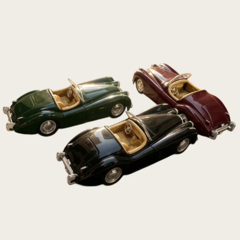 1:32 Scale Classic Retro Convertible Alloy Car Model, vintage Sports Car Metal Casting Toy, vintage Sports Car Metal Casting Toy