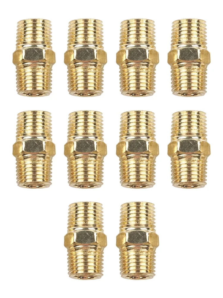 Compressor Fittings Air Line Hose Connector Air Compressor Setup For Air And Water Hex Nipple Fitting Suitable For Oil