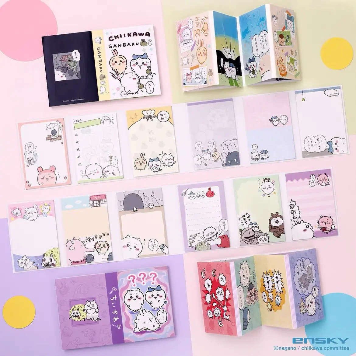 Chiikawa 40% Off Note Book Hachiji Iusaki Post-it Note Message Notebook Material Inner Page