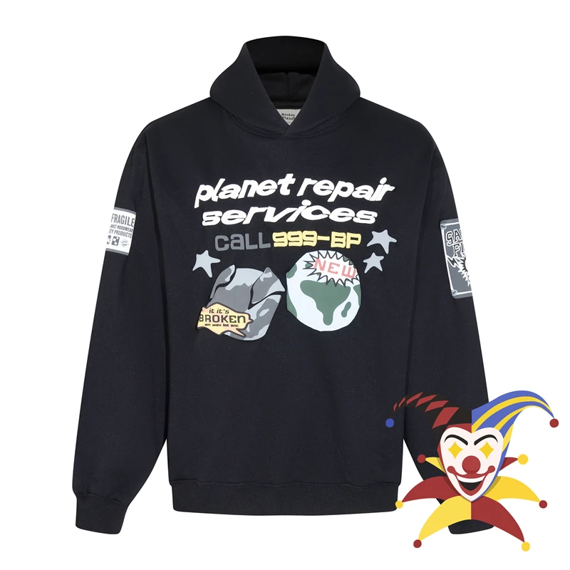 

Planet Repair Services BROKEN PLANET Hoodie Men Women Best Quality Pullovers