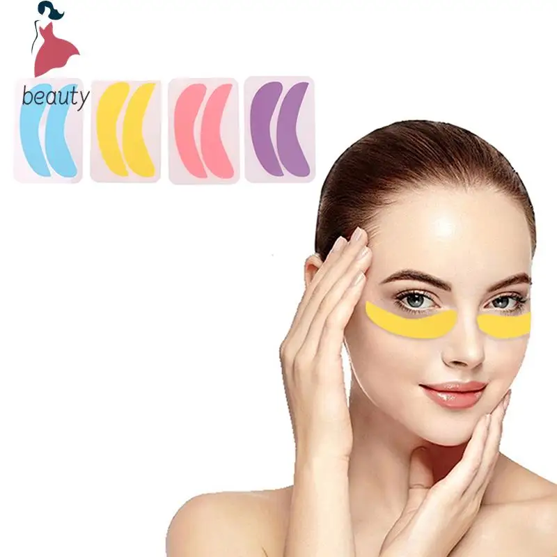 1Pair Anti Wrinkle Removal Mask Face Forehead Neck Under Eye Care Dark Circle Reusable Silicone Eye Patches Under Eye Pads