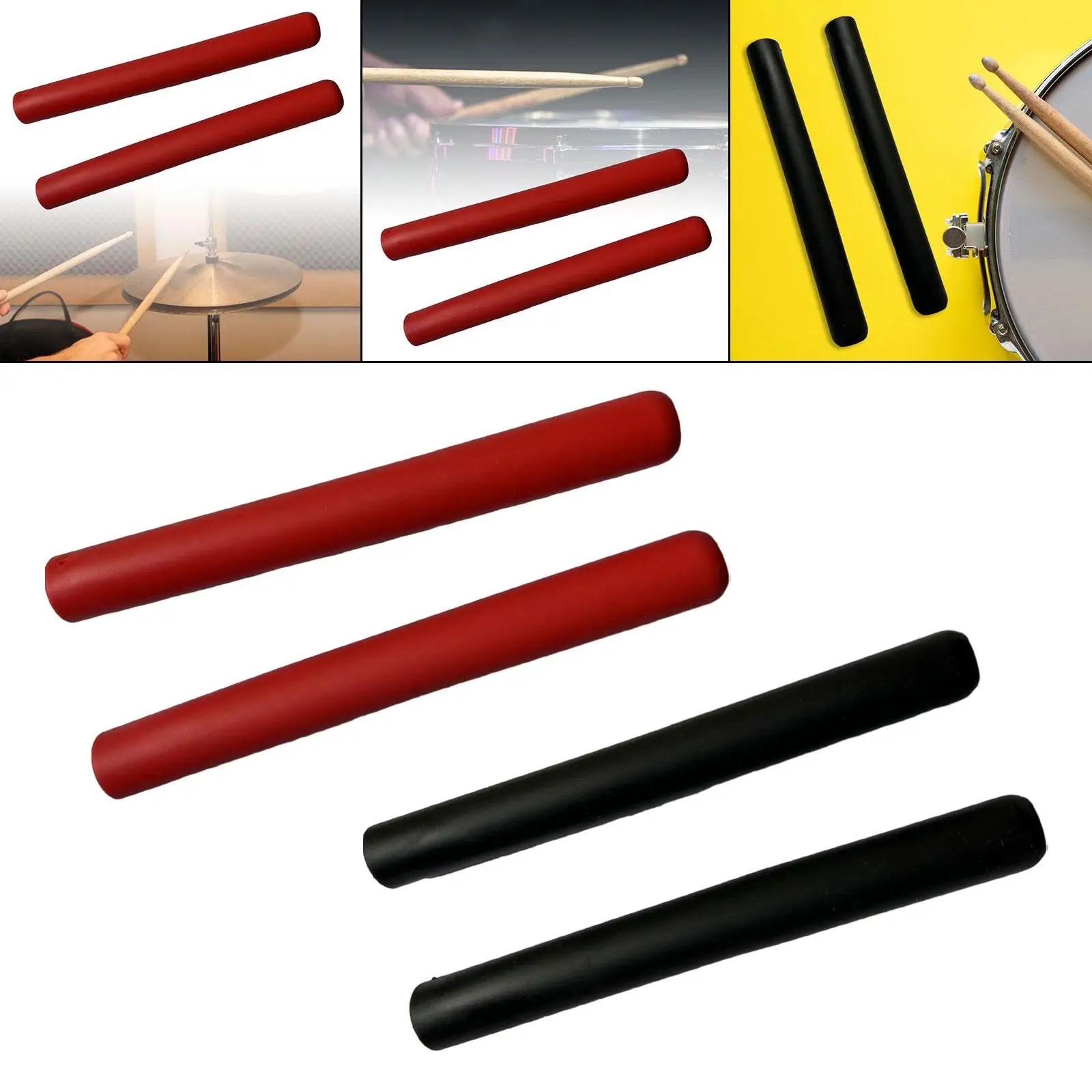 

2 Pieces Drumstick Wrap Non Slip Portable Comfortable Handles Drumstick Grips