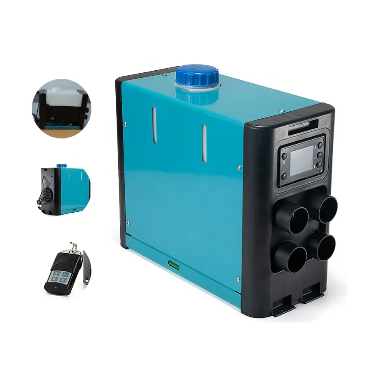 Multi-Voltage Diesel Heater Kit, 5KW 12-24V/110-220V Parking Heater with LCD Remote & 5L Tank, Ultra-Fuel-Efficient for RV #1