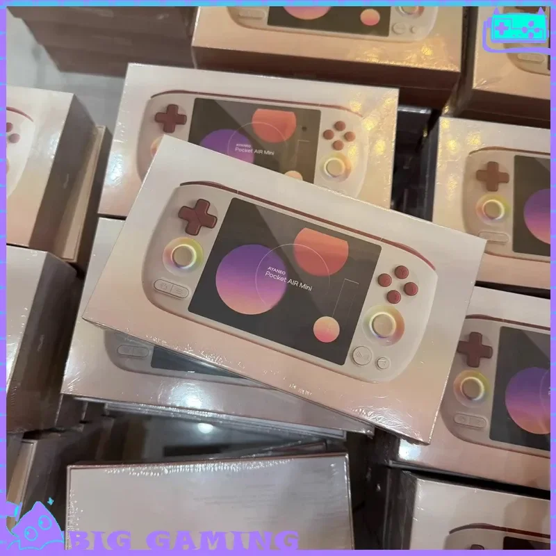 

Ayaneo Pocket Air Mini Retro Handheld Game Console Mtk Helio G90t Eight Core 4.2-Inch Rgb Hall Joystick Portable Handheld Device