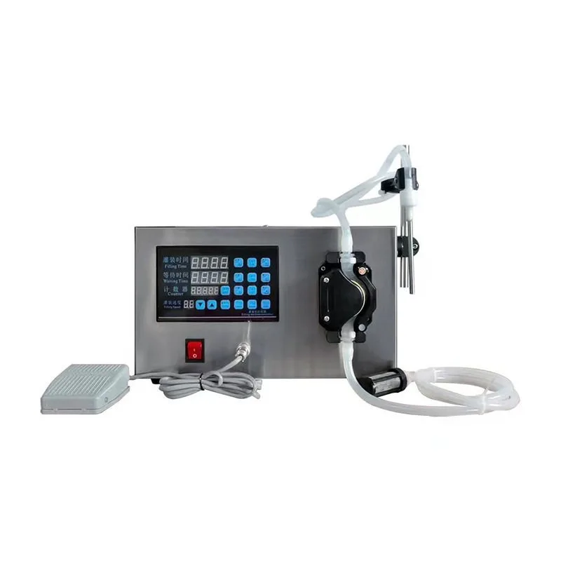 Electric liquid filling machine peristaltic pump, distribution constant current self-priming step drive filling machine