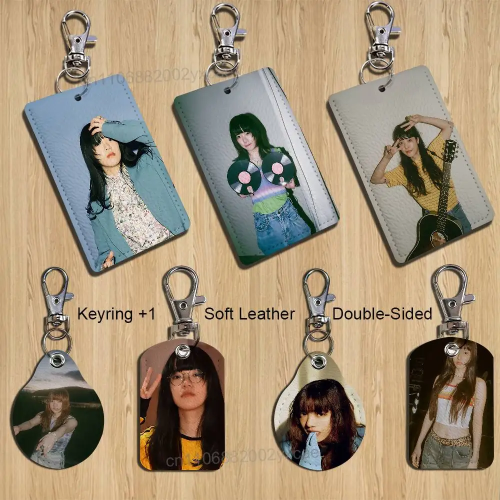 

cute Aimyon Japanese Pop Card Holder Keychain Key Ring Door Lock Access Protective Case For Security Gift