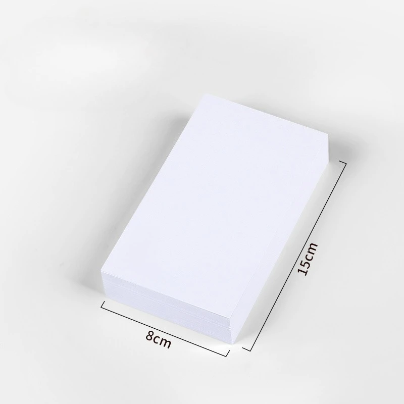 15/30/60 ورقة 15x10 سنتيمتر فارغة كرافت ورقة اليد الطلاء بطاقة مزدوجة الوجهين كلمة بطاقة طالب Graffiti بها بنفسك الكتابة على الجدران ورقة رسالة كرت هدية #1