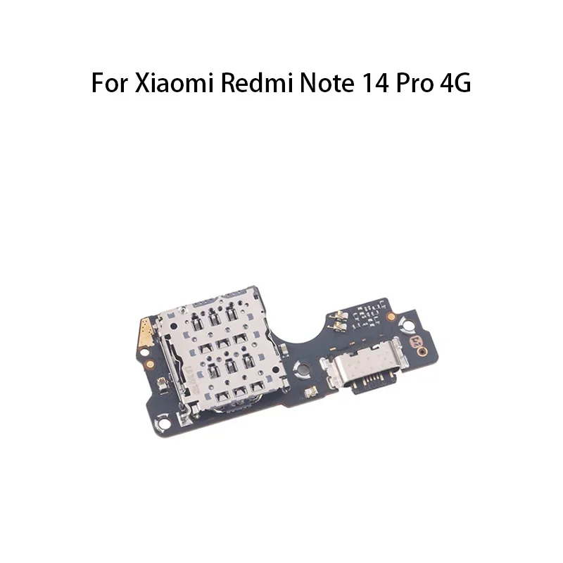 OEM USB Charge Port Jack Dock Connector Charging Board With IC For Xiaomi Redmi Note 14 Pro 4G
