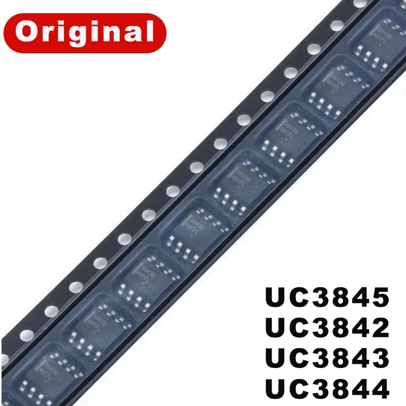 50PCS UC3845 UC3842 UC3843 UC3844 3842B 3843B 3844B 3845B SOP-8 DC-DC Control Chip Switching Controllers