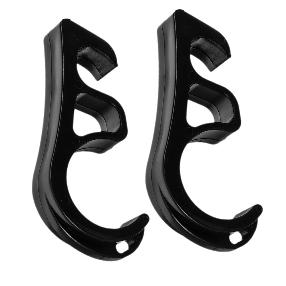 

2pcs Motorcycle Bike Brake Lock Lever Hook ABS Plastic Orange Universal Fits Most Bikes Easy Installation Sturdy Material Long