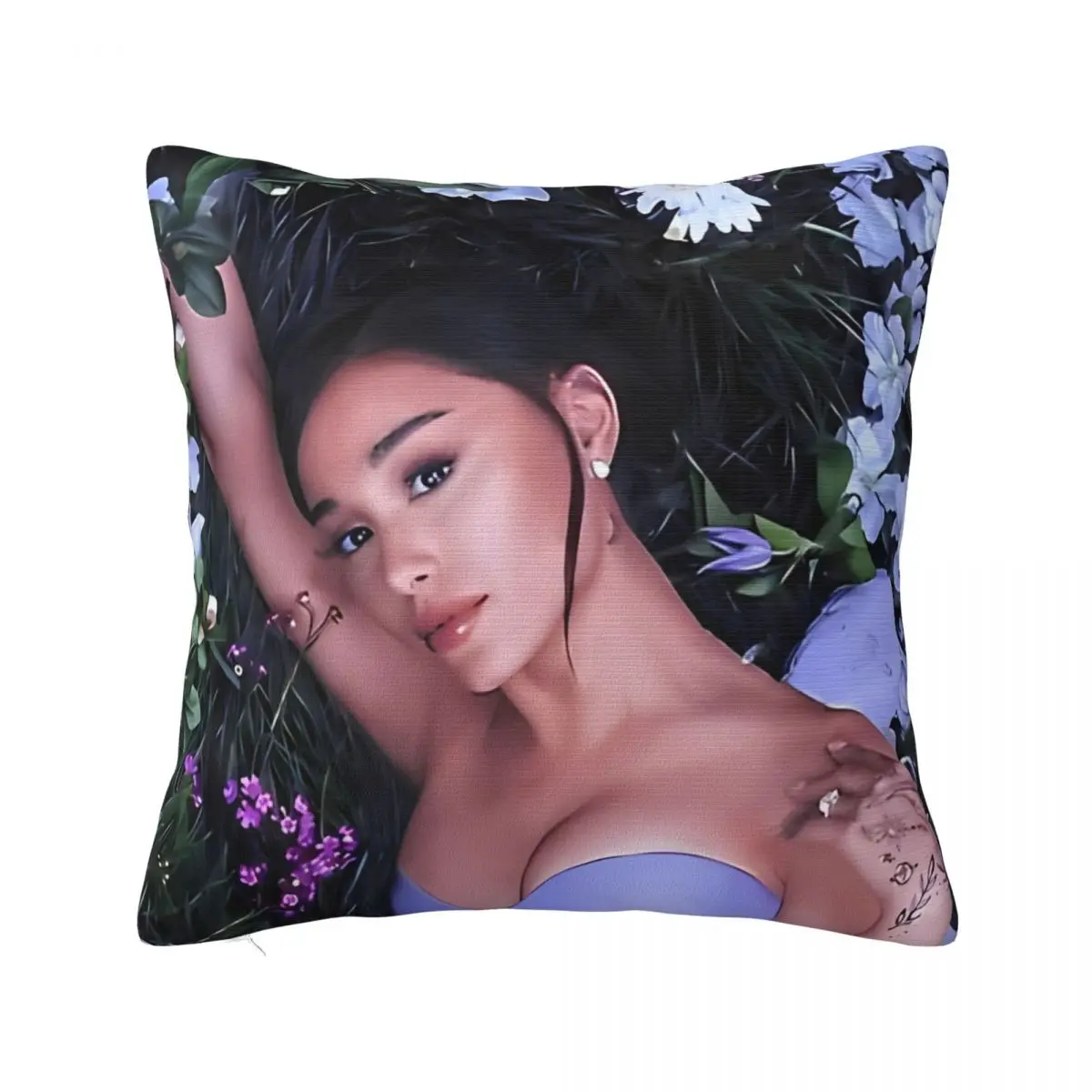 Vintage Pop Music R&B Pillowcase Printed Cushion Cover Decorative Arianas Grandes Throw Pillow Case Cover Bed Wholesale 45*45cm