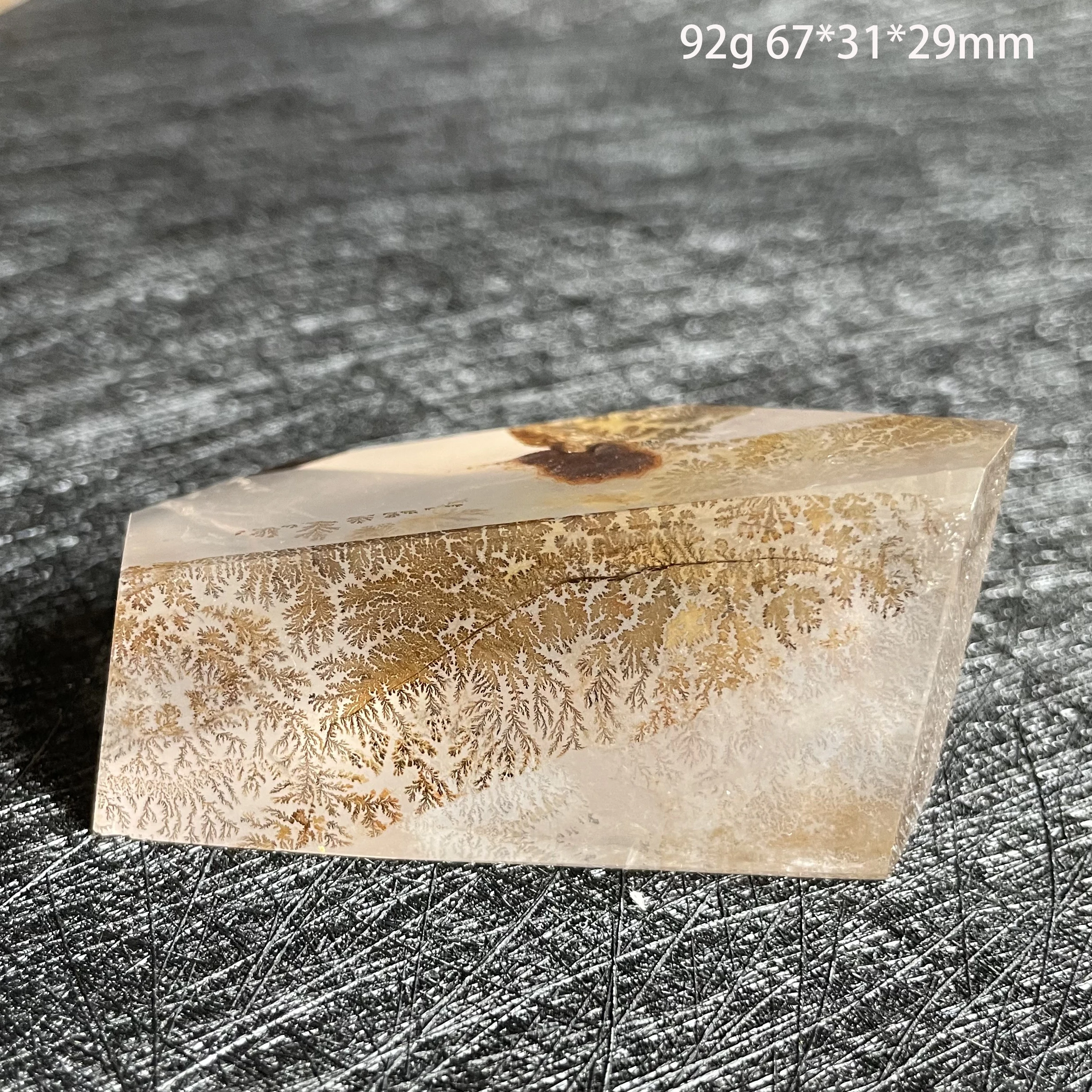 

Natural Stone Clear Quartz Crystal Freeform Little Tree Decor Polished Divination Healing Gift Reiki