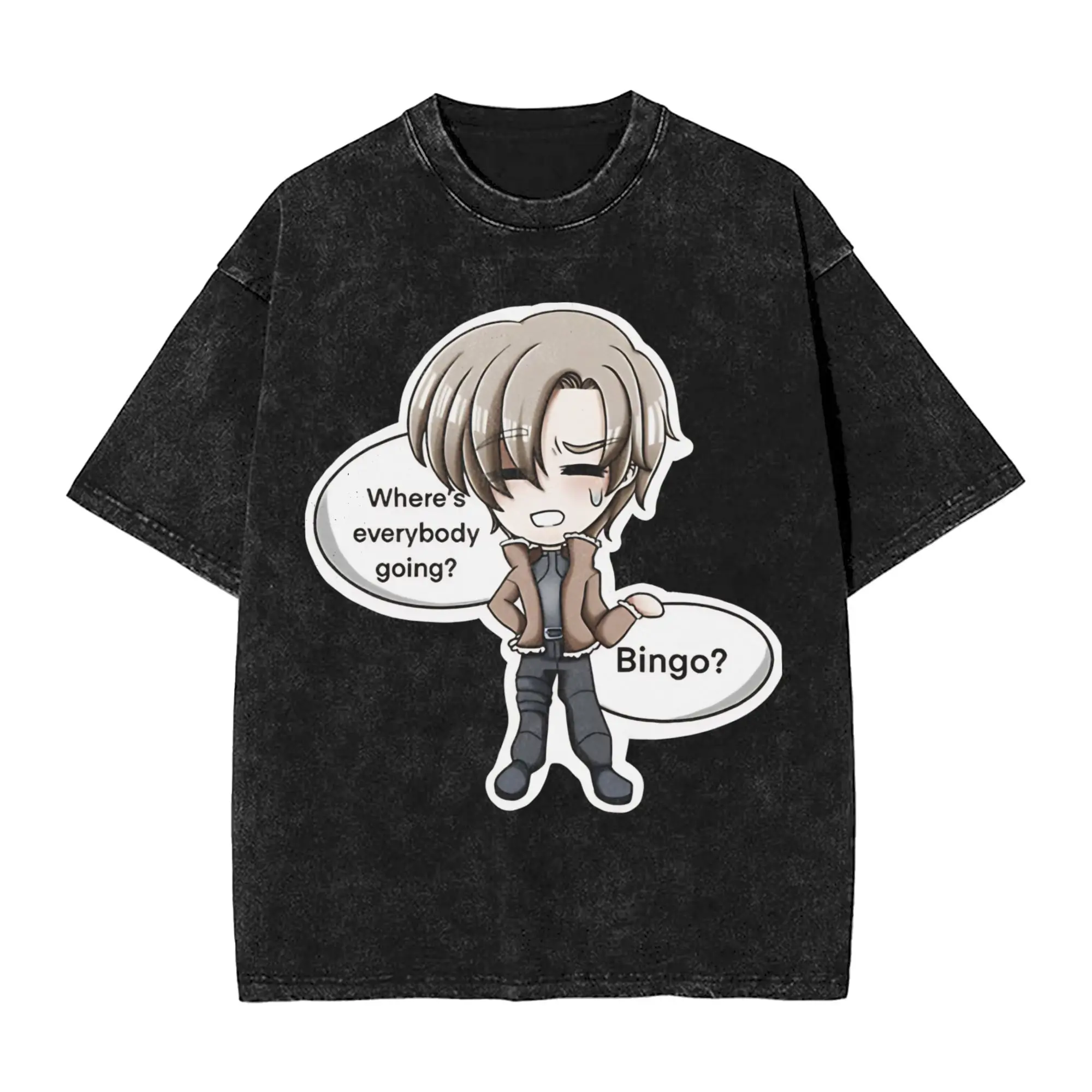 Hetalia Axis Power  T-Shirt for Men  Crazy Cotton Tees Crew Neck Short Sleeve T Shirts Plus Size Clothing