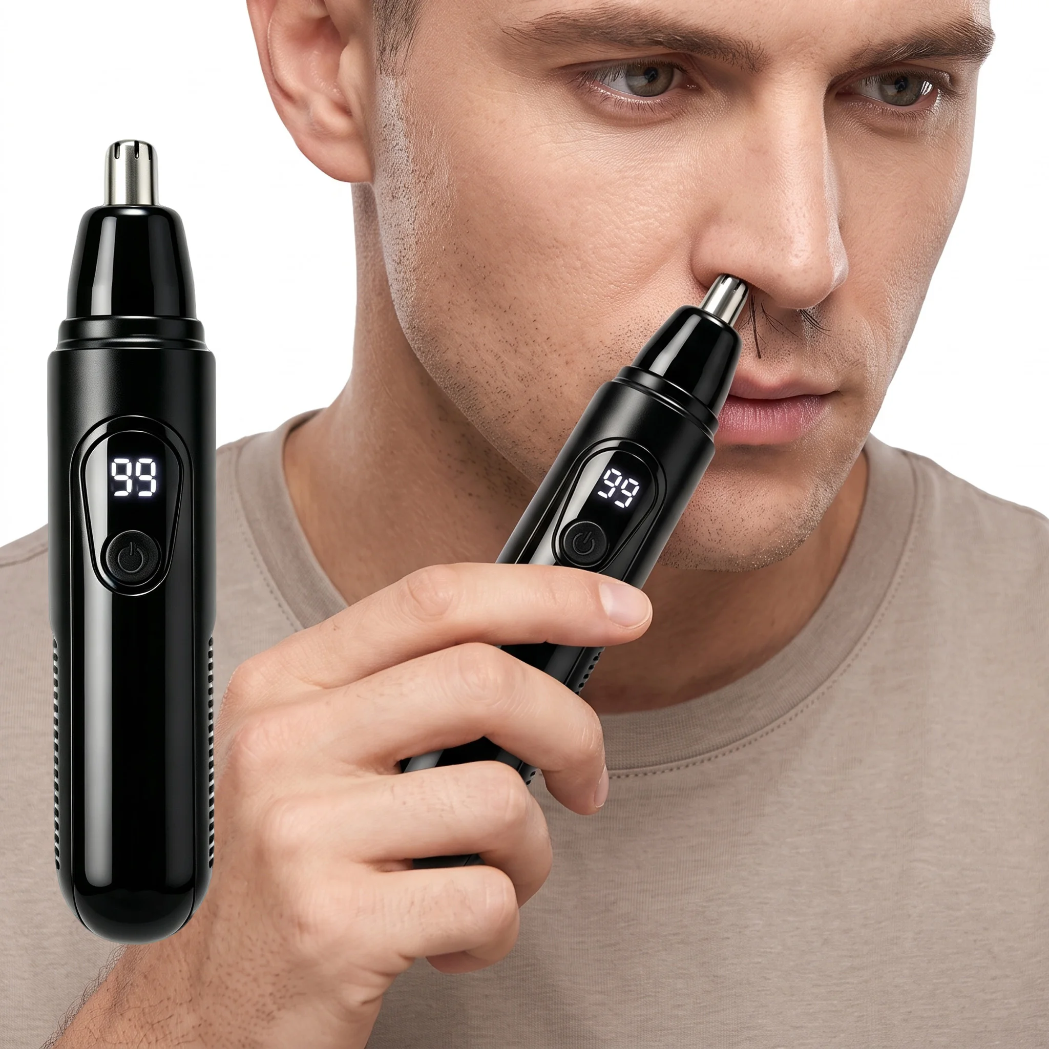 2026 New Electric Nose Hair Trimmer Shaver Clipper for Men Women Ear Neck Grooming Remover Kit Multifunctional Personal Care