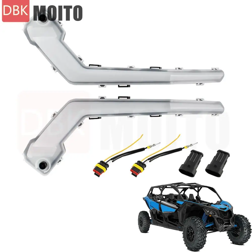 

Указатели поворота для UTV Can-Am Maverick X3 XDS XRS Max Turbo R 2017-2023, боковые фонари, аксессуары